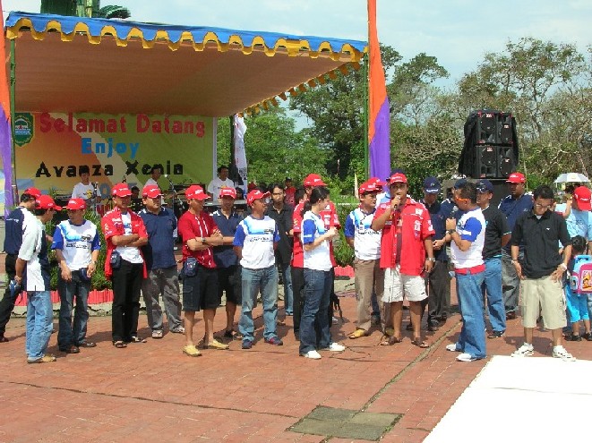 LOKASI FINISH ENJOY AVANZAXENIA (SUBANG)